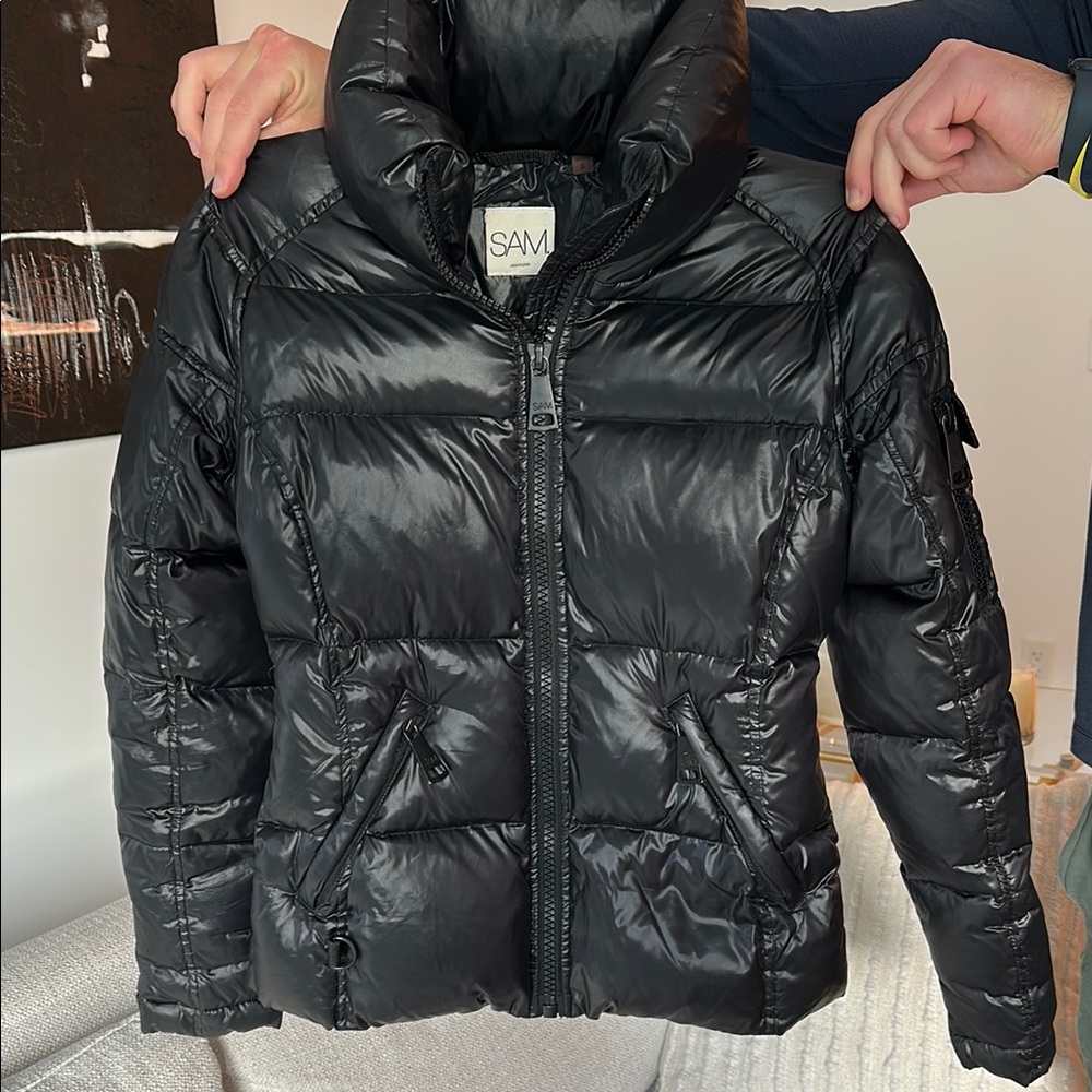 Sam Black Freestyle Down Jacket - Small - image 2